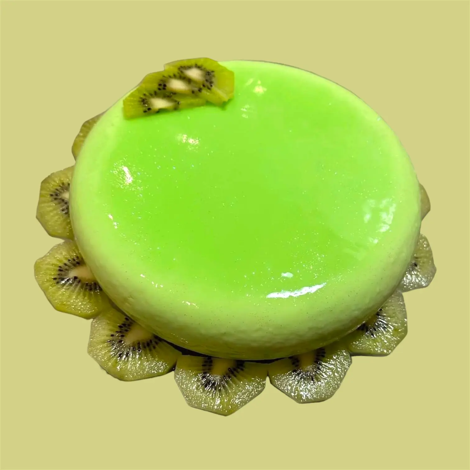 Entremet Pomme Verte et Kiwi