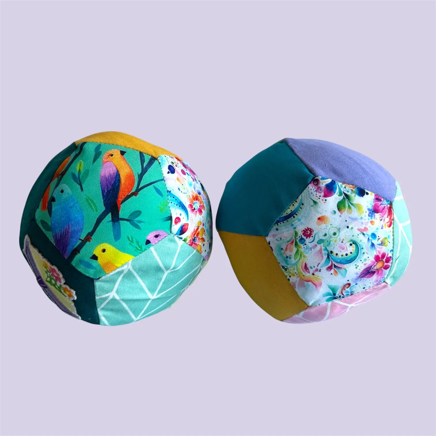 Ballons en patchwork