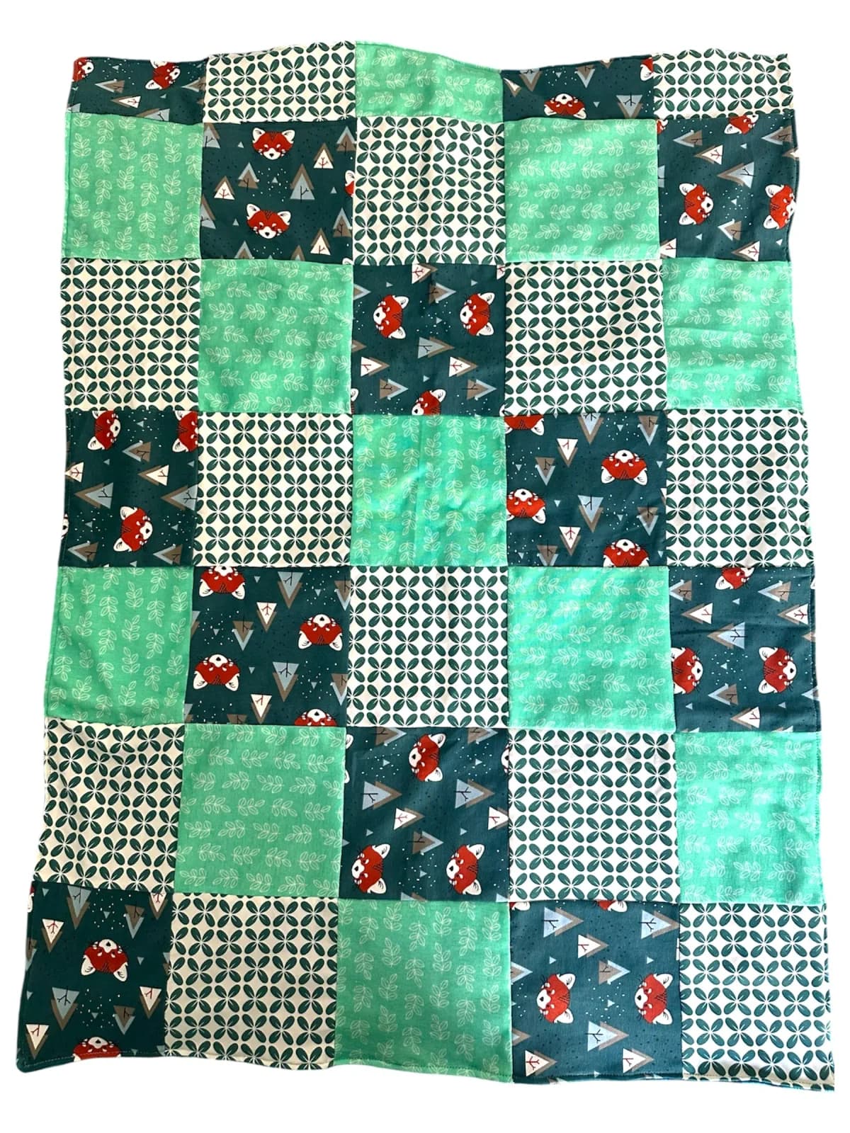 Couvertures en patchwork