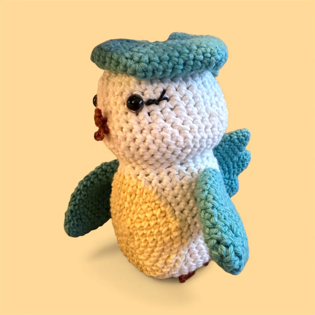 Amigurumi mésange